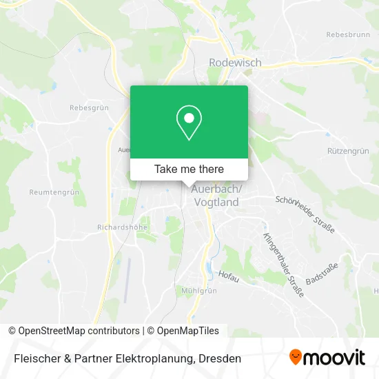 Карта Fleischer & Partner Elektroplanung