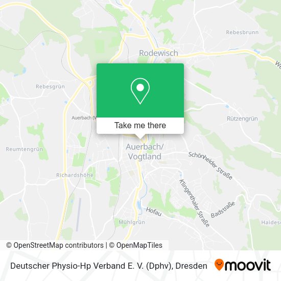 Карта Deutscher Physio-Hp Verband E. V. (Dphv)