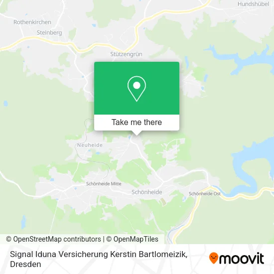 Карта Signal Iduna Versicherung Kerstin Bartlomeizik