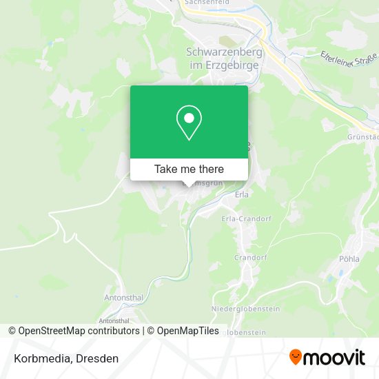 Карта Korbmedia