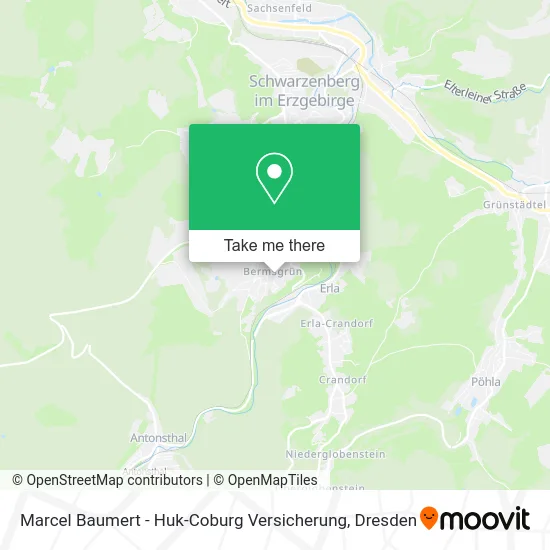 Карта Marcel Baumert - Huk-Coburg Versicherung
