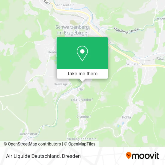 Air Liquide Deutschland map
