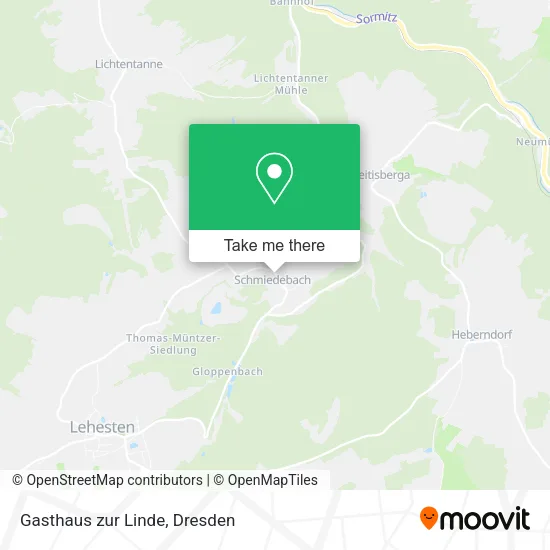 Карта Gasthaus zur Linde