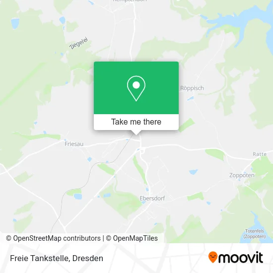 Карта Freie Tankstelle