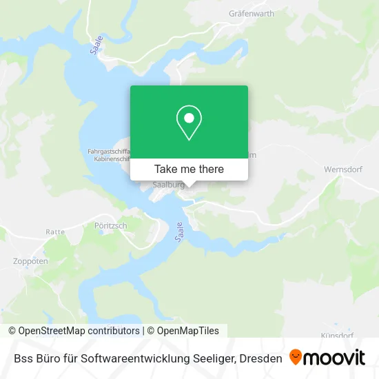 Карта Bss Büro für Softwareentwicklung Seeliger