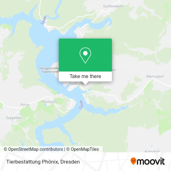 Карта Tierbestattung Phönix