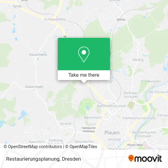 Карта Restaurierungsplanung