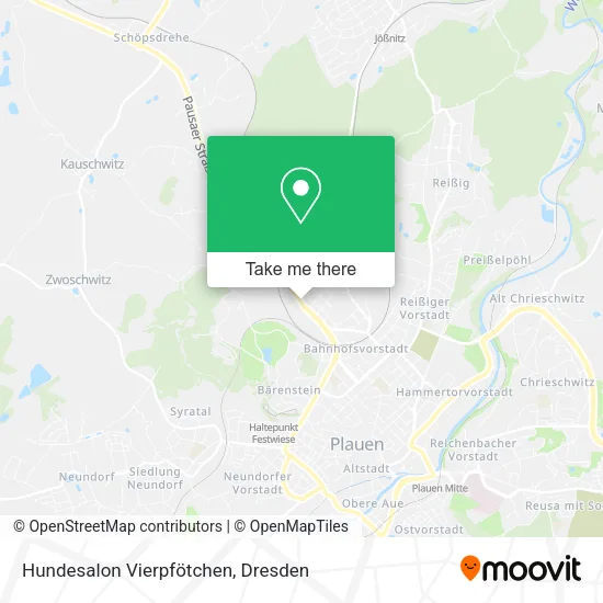 Карта Hundesalon Vierpfötchen