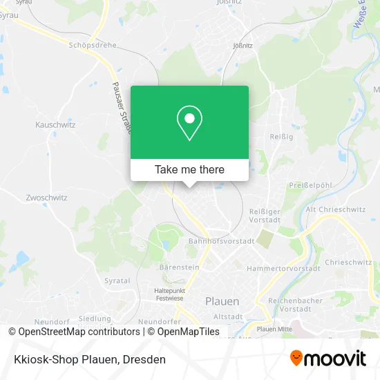 Карта Kkiosk-Shop Plauen