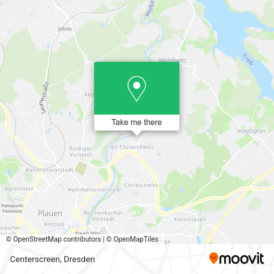 Карта Centerscreen