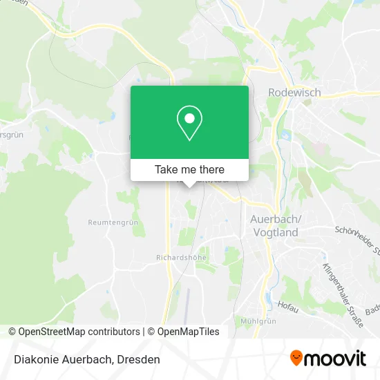 Карта Diakonie Auerbach