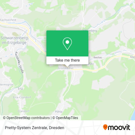 Карта Pretty-System Zentrale