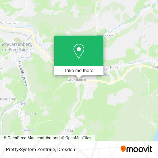 Карта Pretty-System Zentrale