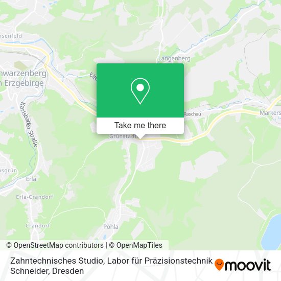 Карта Zahntechnisches Studio, Labor für Präzisionstechnik Schneider