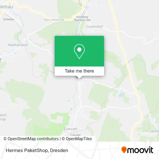 Карта Hermes PaketShop