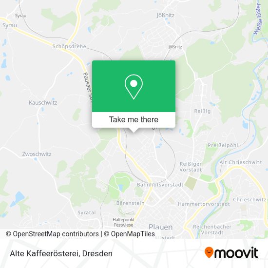 Карта Alte Kaffeerösterei