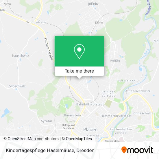 Карта Kindertagespflege Haselmäuse