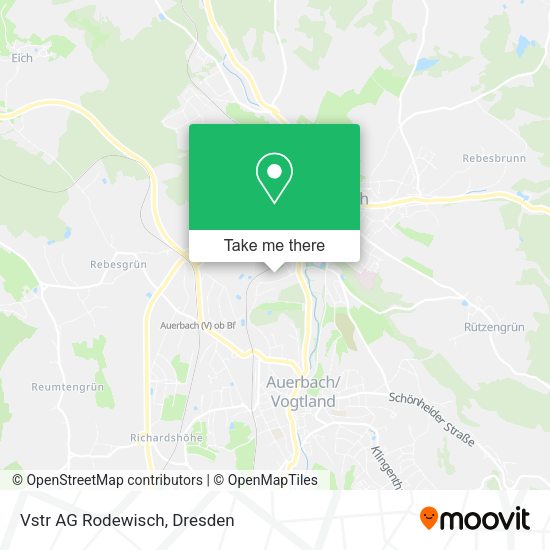 Карта Vstr AG Rodewisch