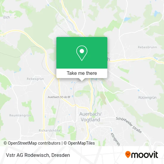 Карта Vstr AG Rodewisch