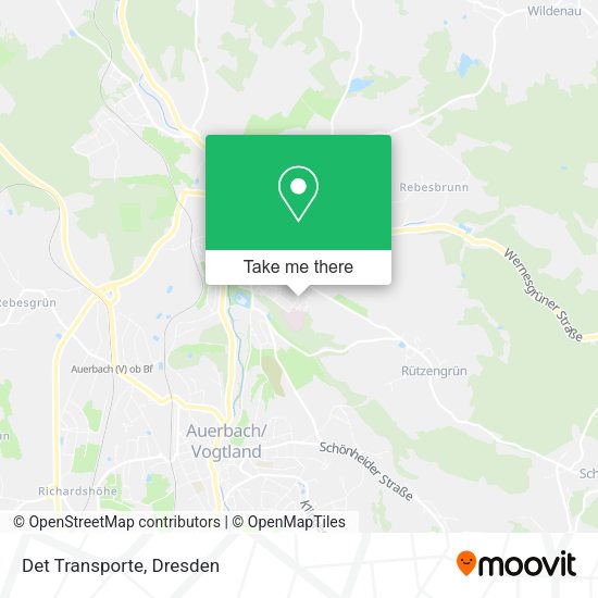 Карта Det Transporte
