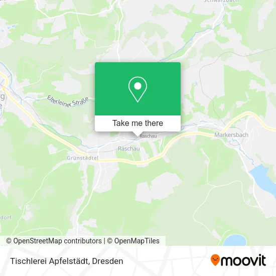 Карта Tischlerei Apfelstädt
