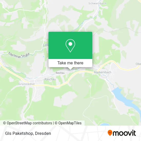 Карта Gls Paketshop