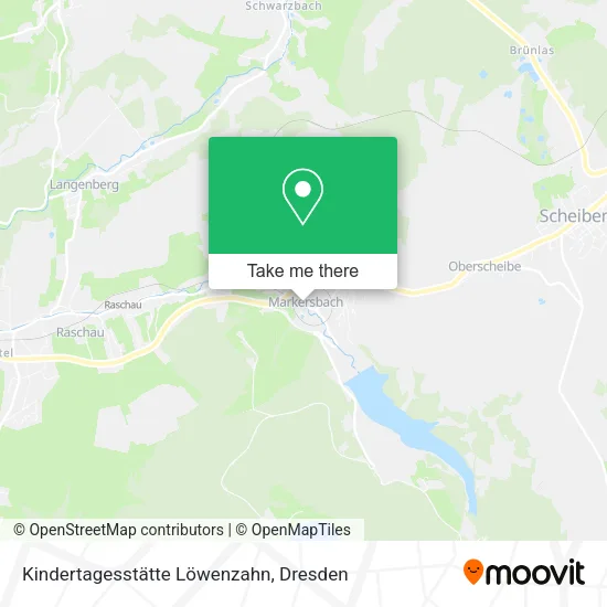 Карта Kindertagesstätte Löwenzahn
