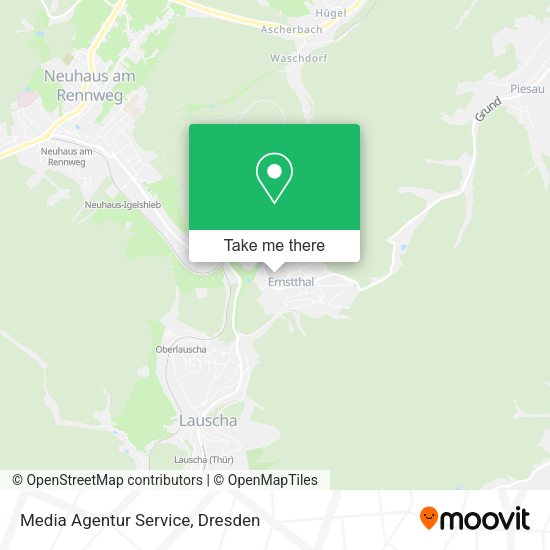 Карта Media Agentur Service