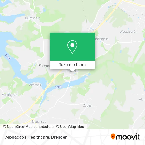 Карта Alphacaps Healthcare