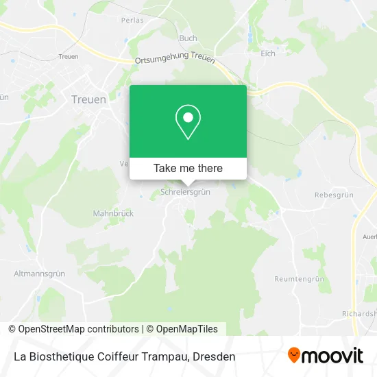 Карта La Biosthetique Coiffeur Trampau