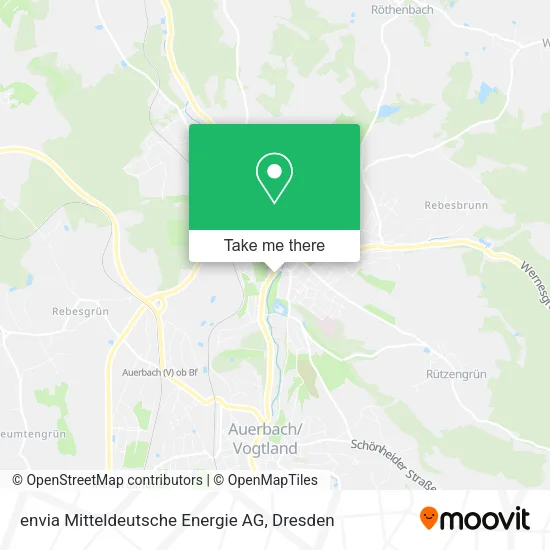 Карта envia Mitteldeutsche Energie AG