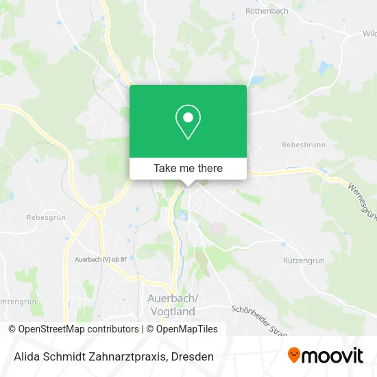 Карта Alida Schmidt Zahnarztpraxis