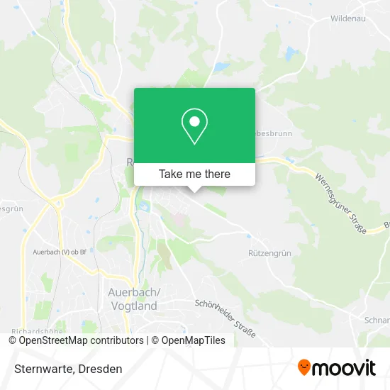 Карта Sternwarte