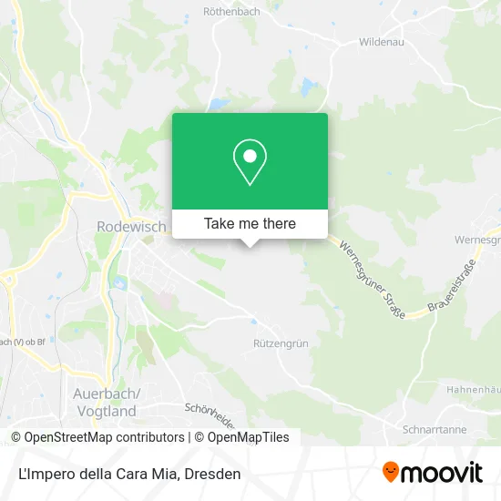 Карта L'Impero della Cara Mia