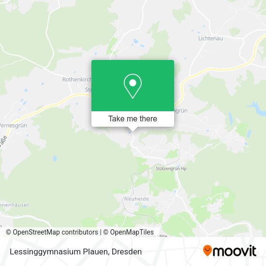 Карта Lessinggymnasium Plauen