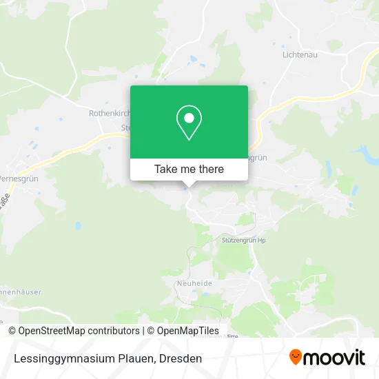 Карта Lessinggymnasium Plauen