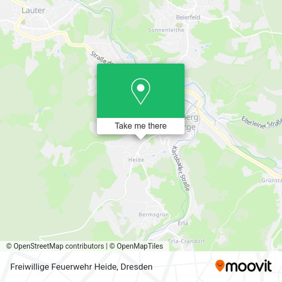 Карта Freiwillige Feuerwehr Heide