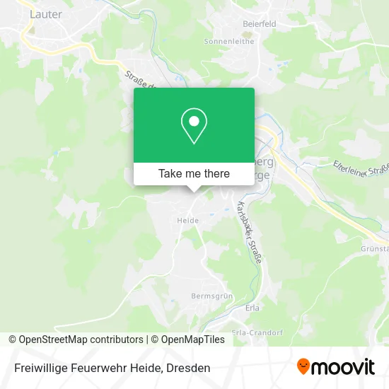 Карта Freiwillige Feuerwehr Heide