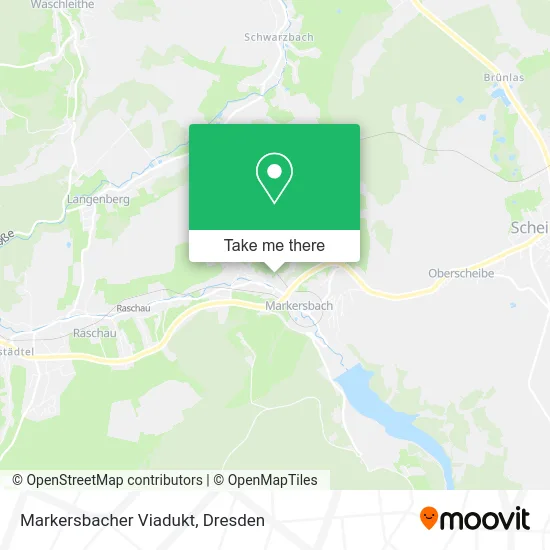 Карта Markersbacher Viadukt