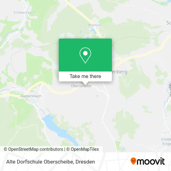 Карта Alte Dorfschule Oberscheibe
