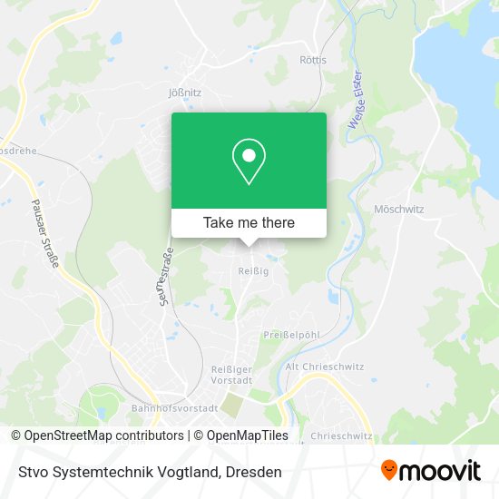 Карта Stvo Systemtechnik Vogtland