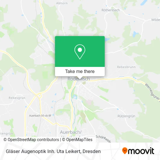 Карта Gläser Augenoptik Inh. Uta Leikert