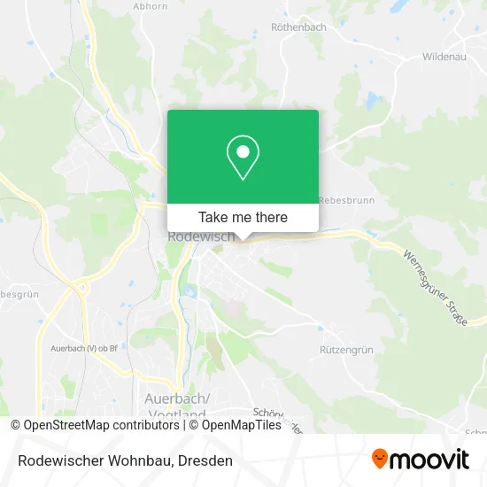 Карта Rodewischer Wohnbau