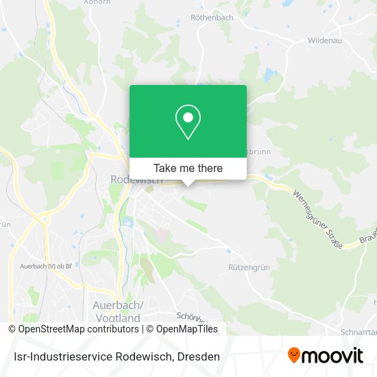 Карта Isr-Industrieservice Rodewisch