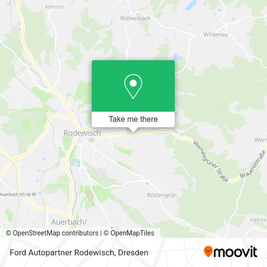 Карта Ford Autopartner Rodewisch