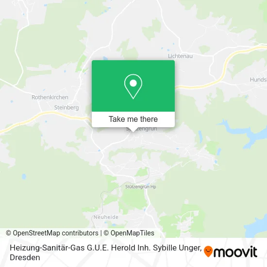 Карта Heizung-Sanitär-Gas G.U.E. Herold Inh. Sybille Unger