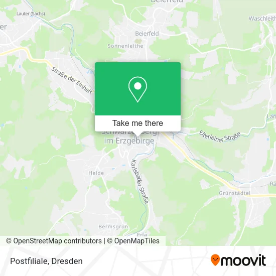 Карта Postfiliale