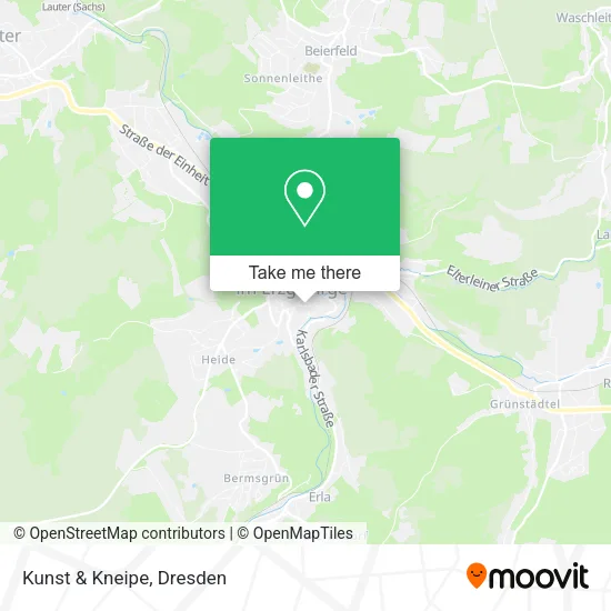 Карта Kunst & Kneipe