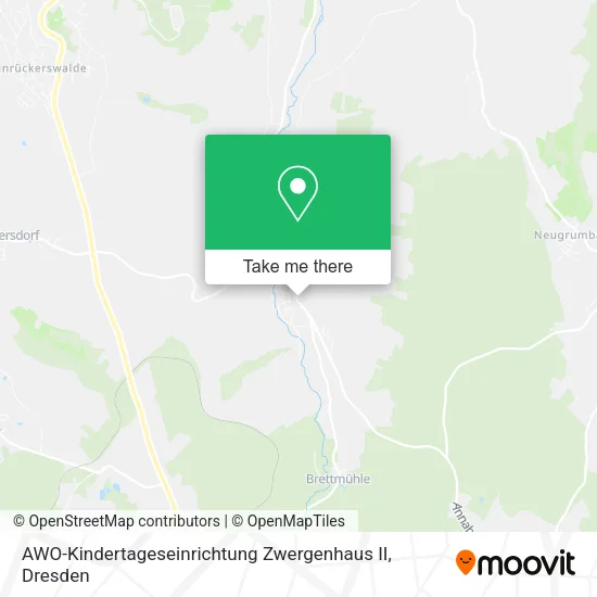 Карта AWO-Kindertageseinrichtung Zwergenhaus II