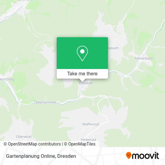 Карта Gartenplanung Online